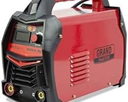 Grandmaster - Soldadora Inverter MMA 200A/220V DC, Pantalla Digital, Tamaño Máximo De Electrodo 4.00mm, Máquina De Soldar Portátil Con Inverter, Soldadora De Arco, Accesorios Incluidos